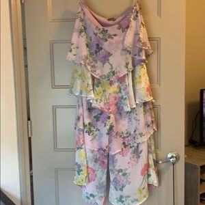 Asos floral jumpsuit